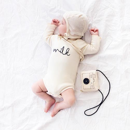 Natural Milk Baby Bodysuit | Organic Zoo | Loving by Nature