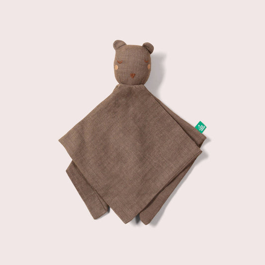 Bear Organic Baby Comforter Toy