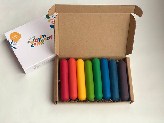 Classic Sticks Set of 8 Vegan Crayons