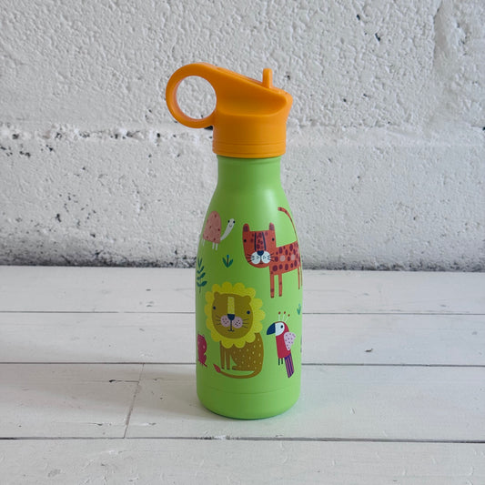 Kids Bottle with Straw Lid | Deep in the Jungle | 260ml