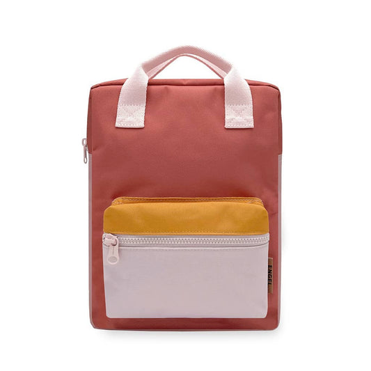 Colourblock Backpack | Vintage Pink