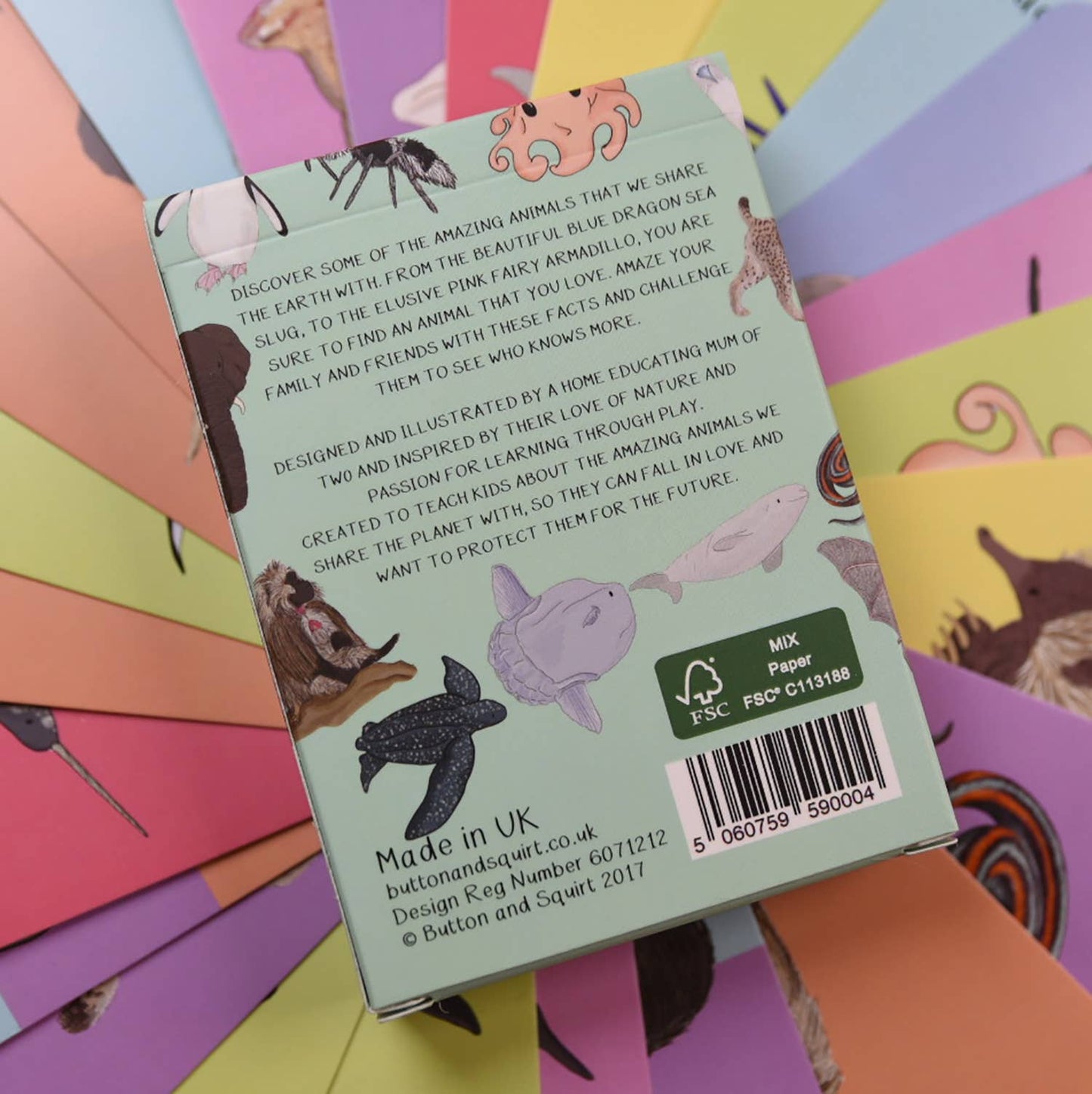 Amazing Animals Fact Cards Set One