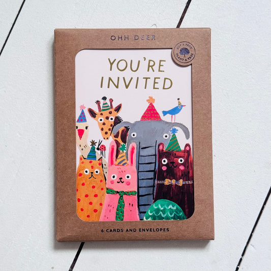 You’re Invited Party Animals | Invitation Set