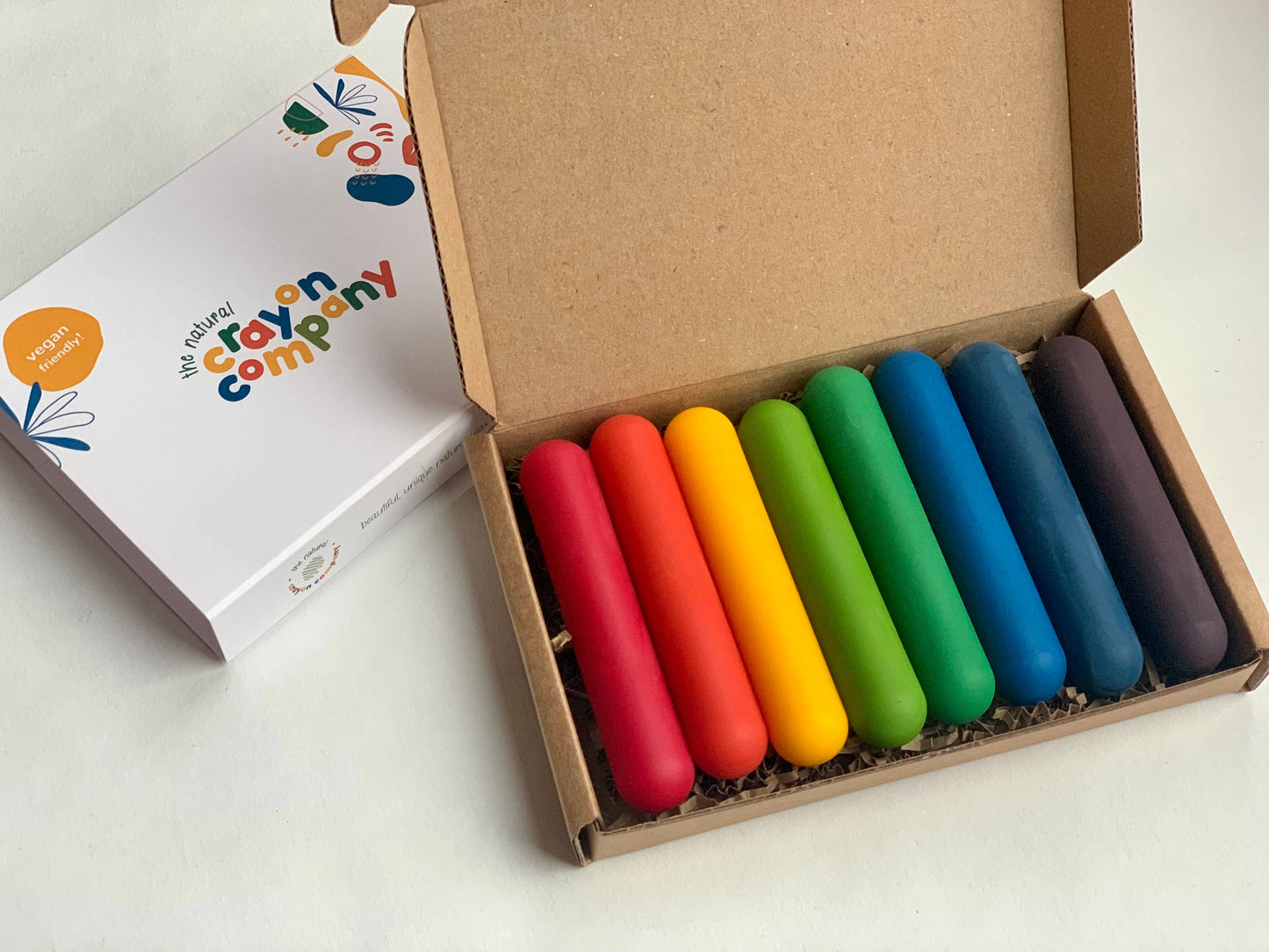 Classic Sticks Set of 8 Vegan Crayons