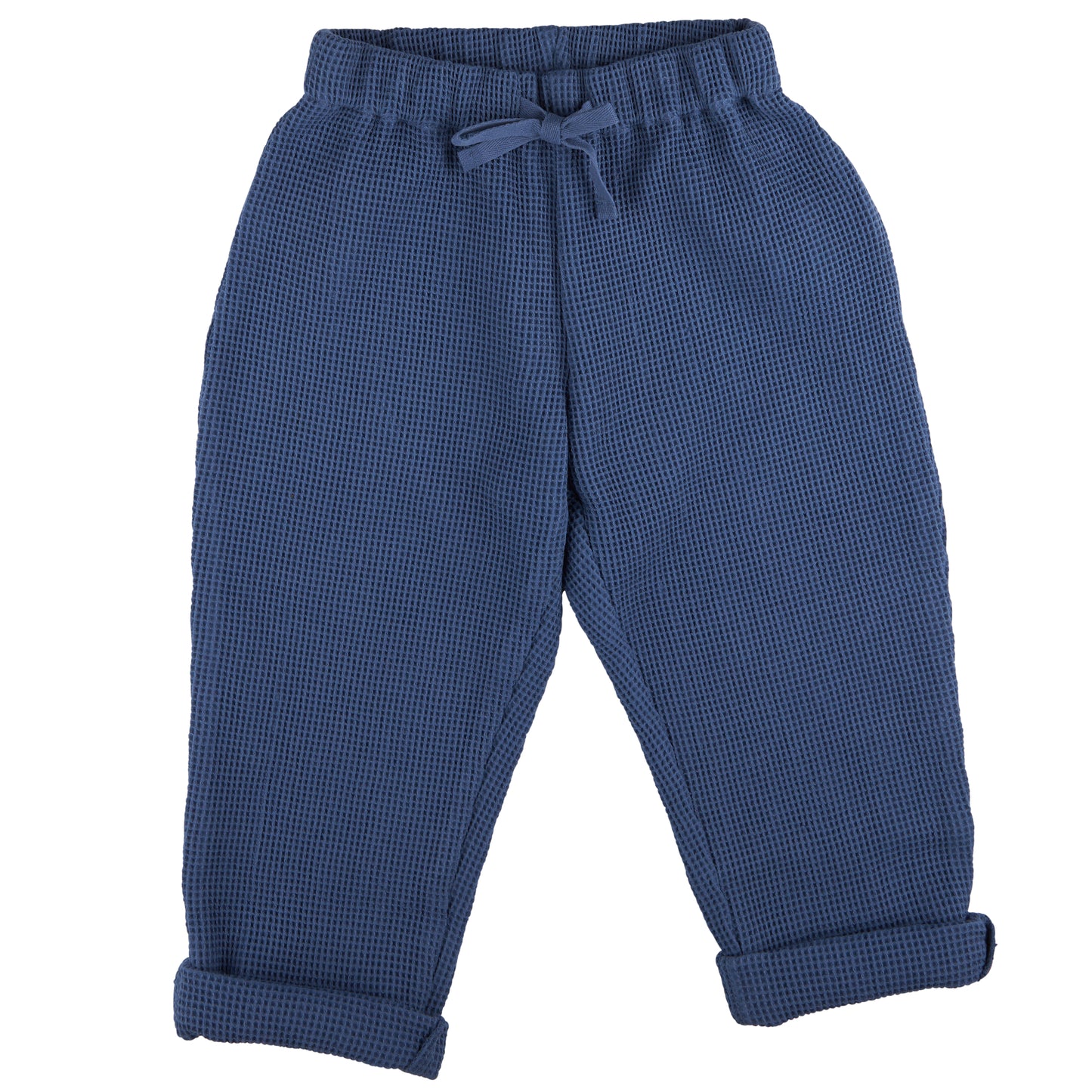 Waffle Pants | Night Blue