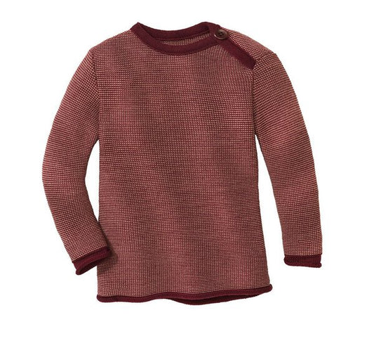 Disana_melange_knit_cassis_rose_jumper