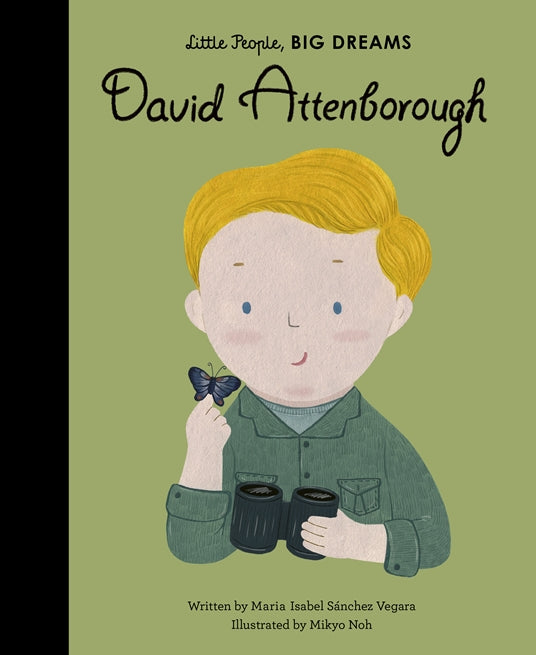 Little People Big Dreams Series David Attenborough Front View