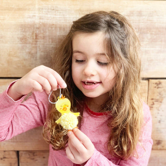 Make Your Own Pom Pom Chick Gift Kit