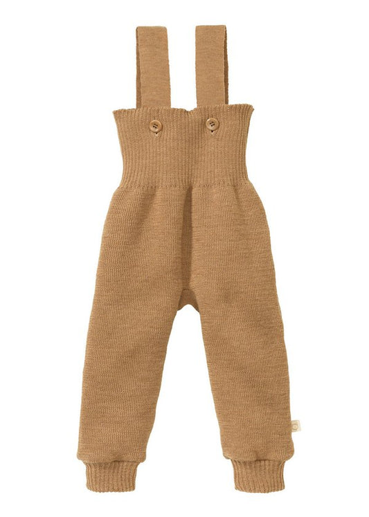 Knitted Baby Trousers | Caramel