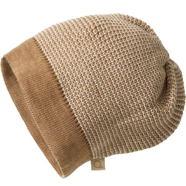 Organic Merino Wool Beanie | Caramel