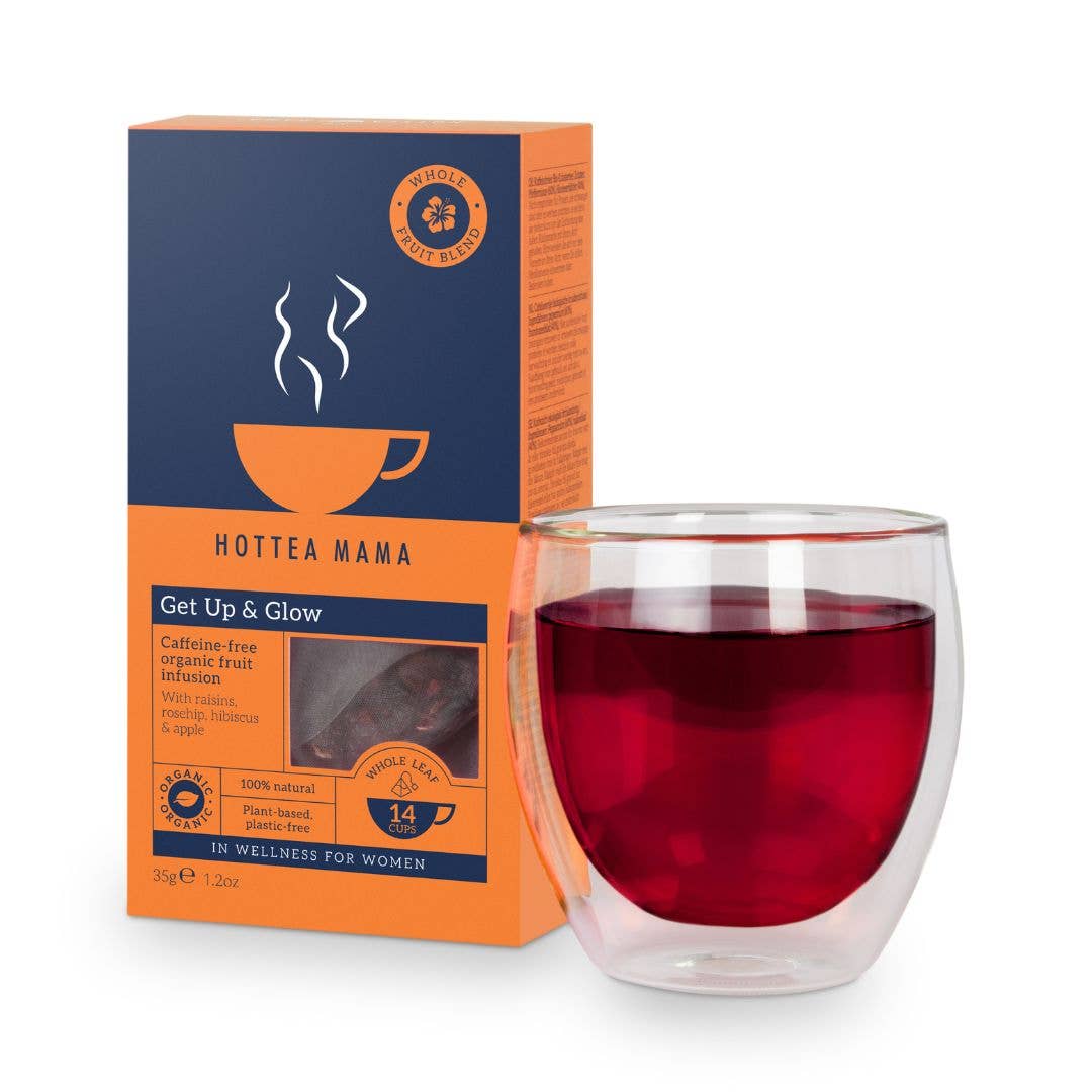 Get Up & Glow Tea | Organic Hibiscus