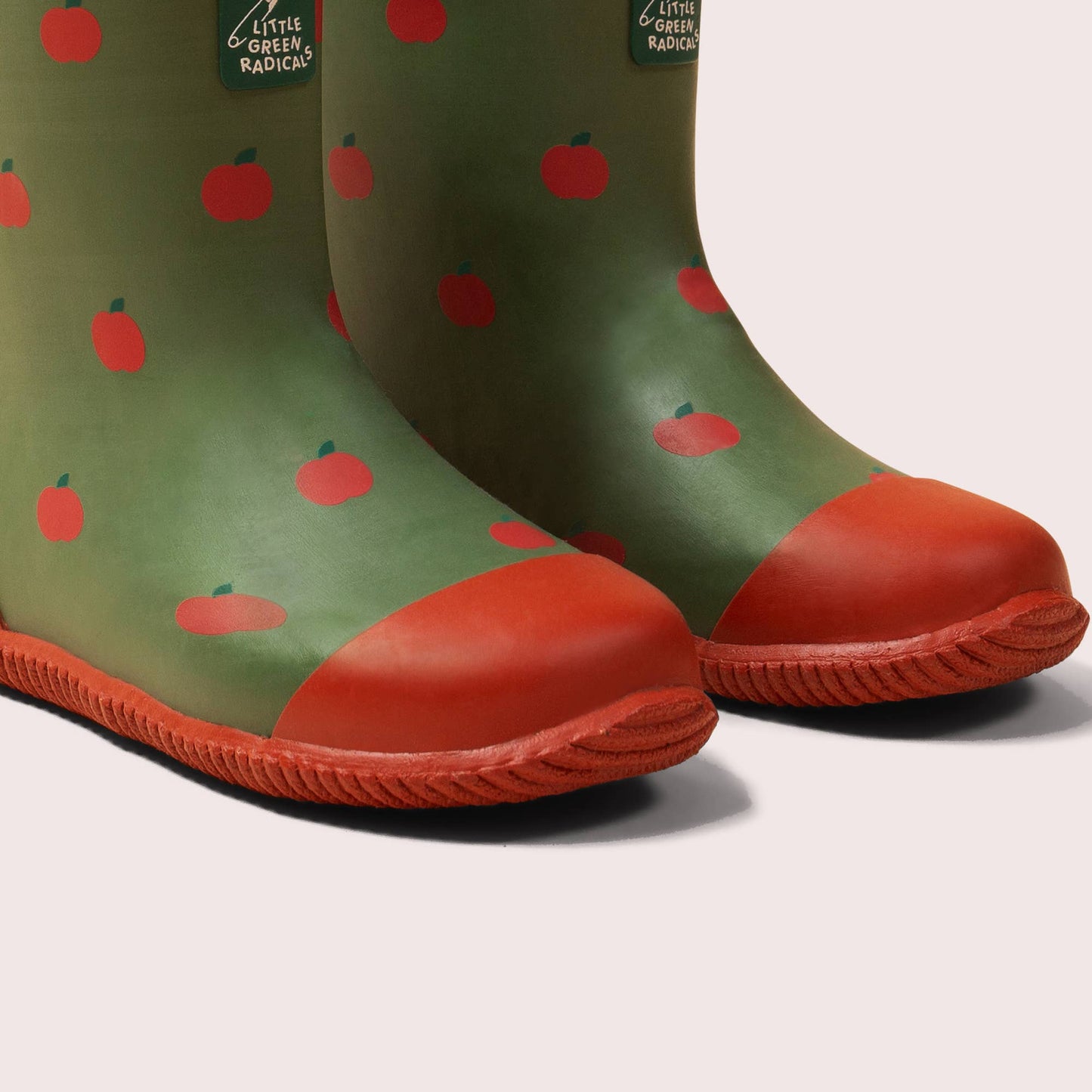 Lined Wellington Boots | Red Apples