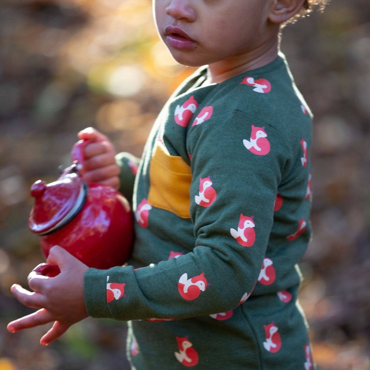 Organic T-Shirt & Jogger Playset | Little Fox