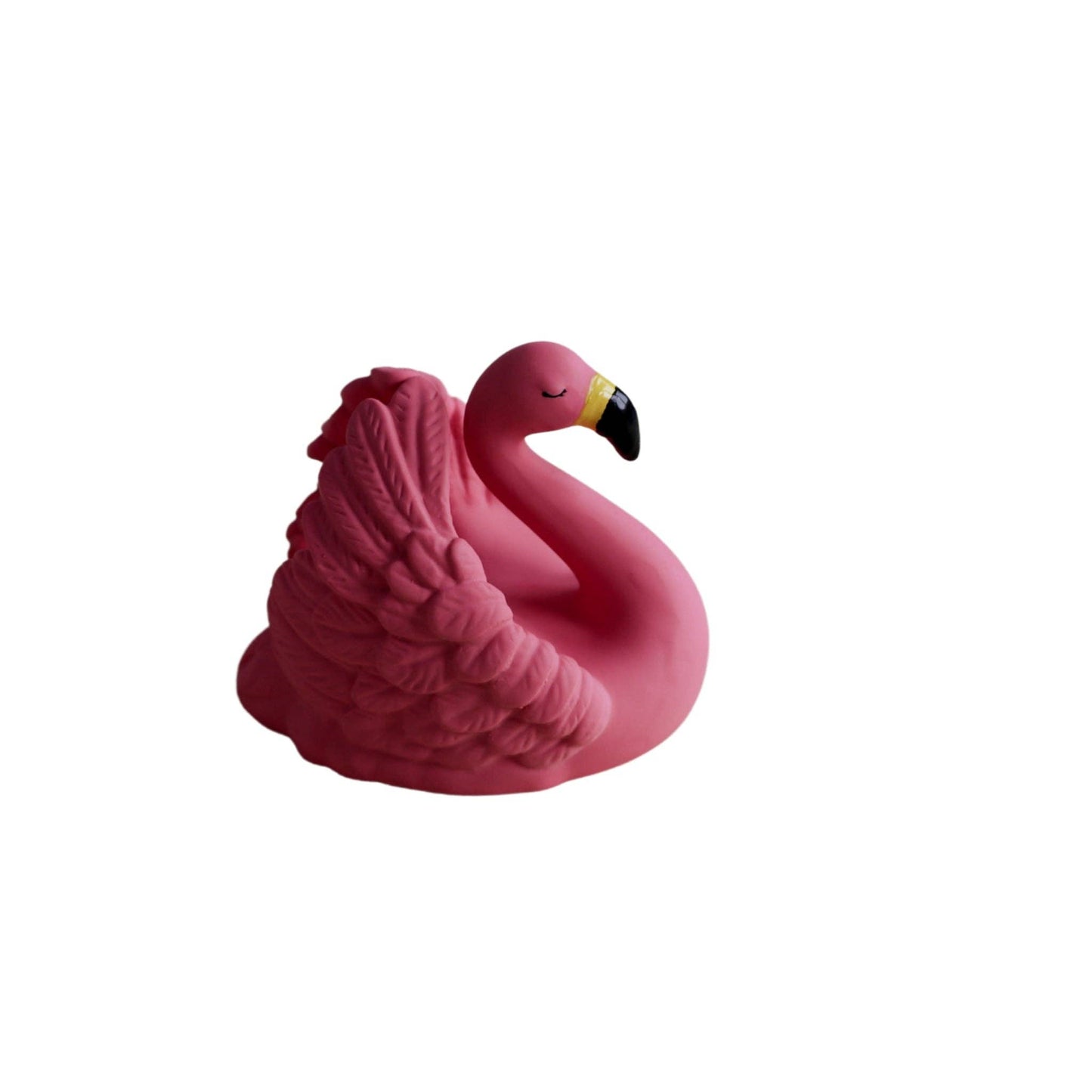 Natural Rubber Bath Toy | Pink Flamingo