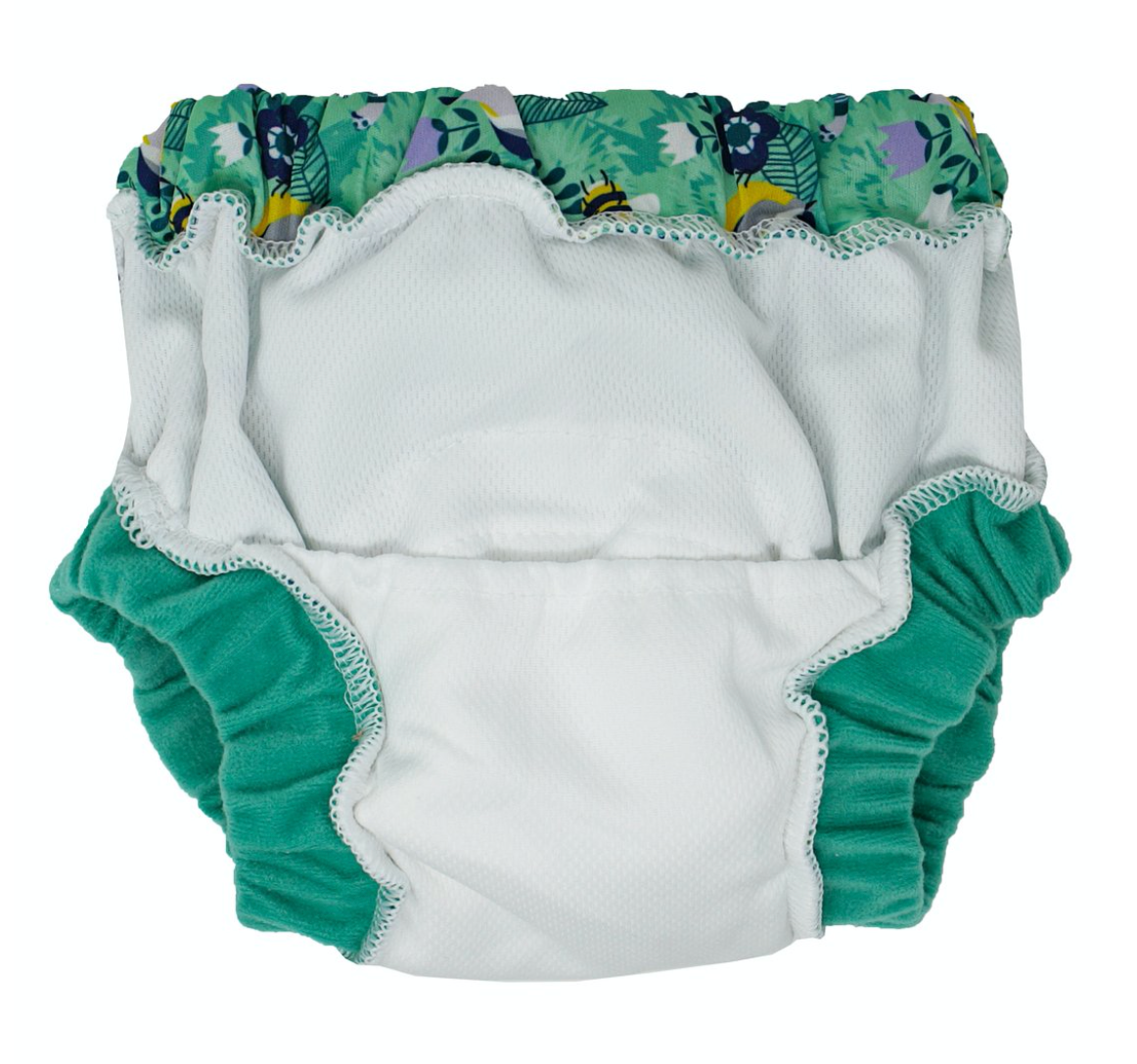 close parent reusable night time potty training pull up pants inside